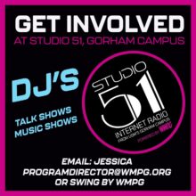 Studio 51 Internet Radio @ Gorham Maine USM Campus