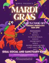 Poster for the Mardi Gras Celebration